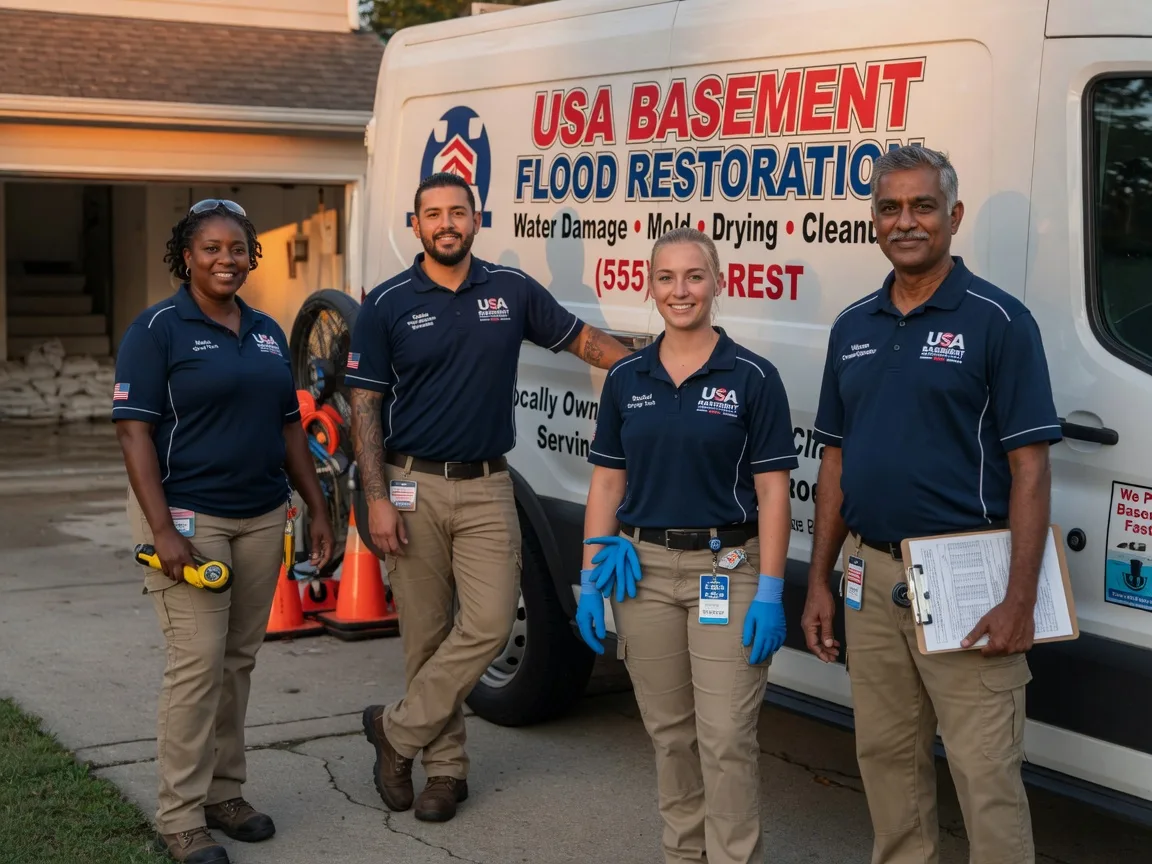 Basement Flood Cleanup company in Mccune, KS